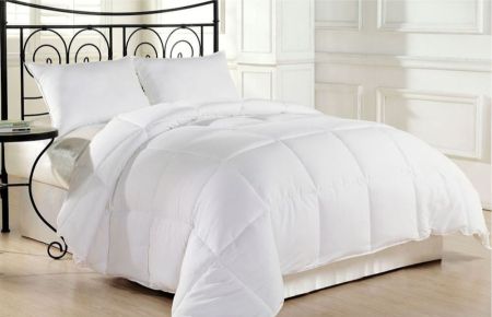 Perne si pilote - Pilota matlasata vara hotel, hipo medicinala antialergica Hipomed, Gecor, Alba 350 gr/mp