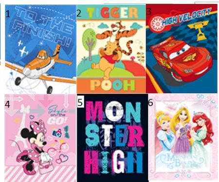 Produse copii cu licenta - Prosop copii, Disney, 70x140 cm, 100% bumbac, cod 069, Gecor