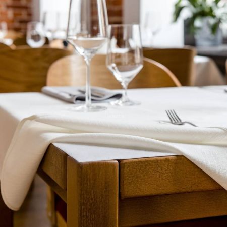 Protectii pentru masa - Protectie masa, molton impermeabil, alb, Gecor