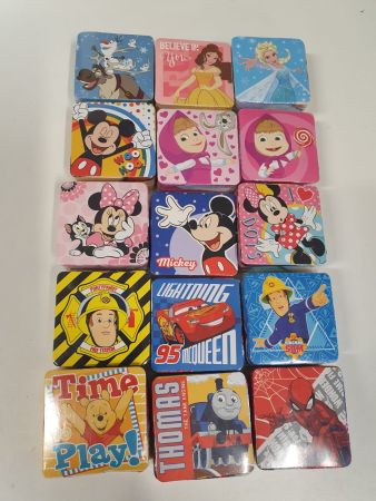 Produse copii cu licenta - Set prosoape copii vidat, Magic Towel, Disney, 30x30 cm, 100% bumbac, cod 00616959, Gecor