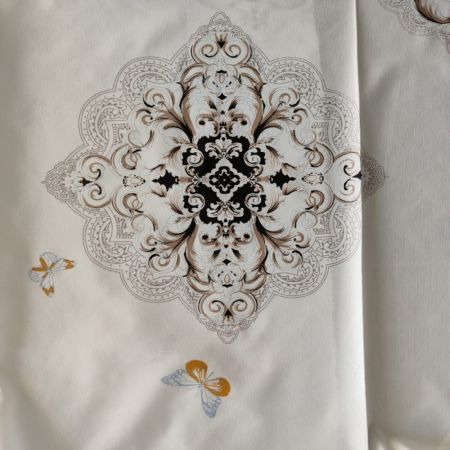 Pilote - Pilota matlasata, microfibra imprimata Medalion 5766-5, hipomedicinala, antialergica, Gecor