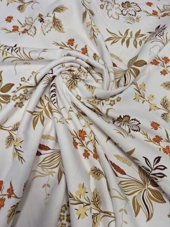 Tesaturi imprimate - Tesatura imprimata microfibra twill,  JX242997-7, 240 cm, 145gr/mp , Gecor