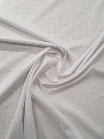 Tesaturi albe - Tesatura microfibra cu fir carbon, antistres, Gecor, latime 220 cm, 72gr/mp