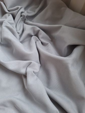 Tesaturi color - Tesatura microfibra twill gri , 145 gr/mp, latime 240 cm, Gecor
