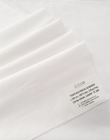 Tesaturi & Metraje - Tesatura percal Alabama, 100% bumbac, 120 gr/mp, latime 305 cm, Gecor