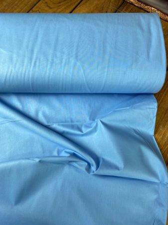 Tesaturi color - Tesatura ranforce albastru 143, bumbac, 125 gr/mp, latime 240 cm, Gecor