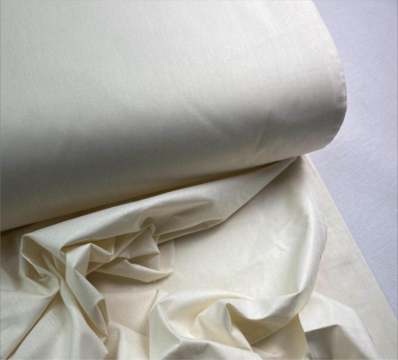 Tesaturi color - Tesatura ranforce crem 104, bumbac, 125 gr/mp, latime 240 cm, Gecor