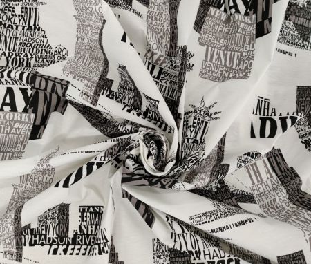 Tesaturi - Tesatura ranforce PC imprimat, Desing Tower, Gecor, latime 240 cm, 120 gr / mp