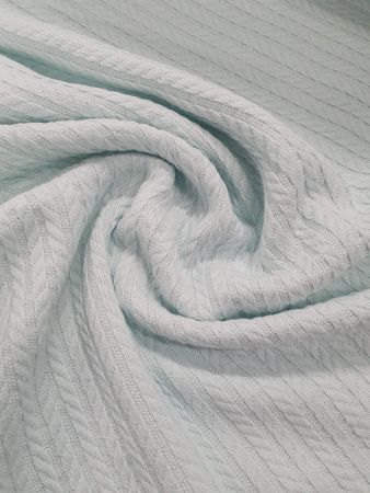 Tesaturi color - Tesatura spic pique verde deschis, 100% bumbac,  latime 240 cm, 300 gr/ mp, Gecor