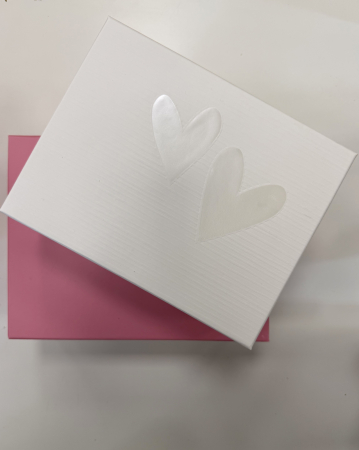 Inima roșie înrămată + cutie cadou [1]