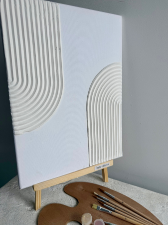 TABLOURI DISPONIBILE - KIT Pictură - Tablou Texturat gata de pictat - ARCADE