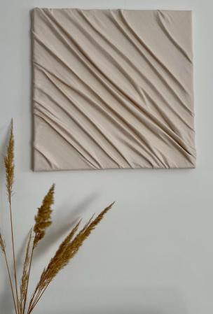 TABLOURI DISPONIBILE - tablou texturat nude handmade 40x40