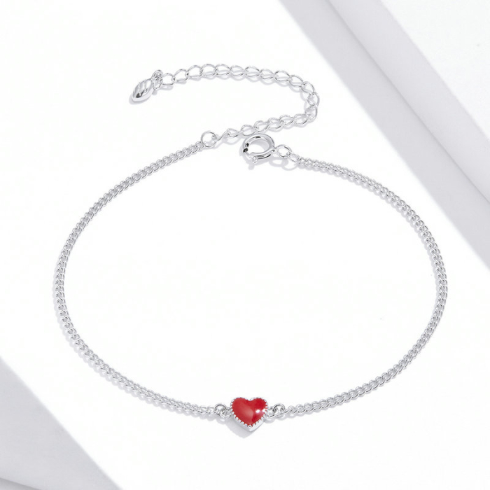 Bratara din Argint Ruby Heart [3]