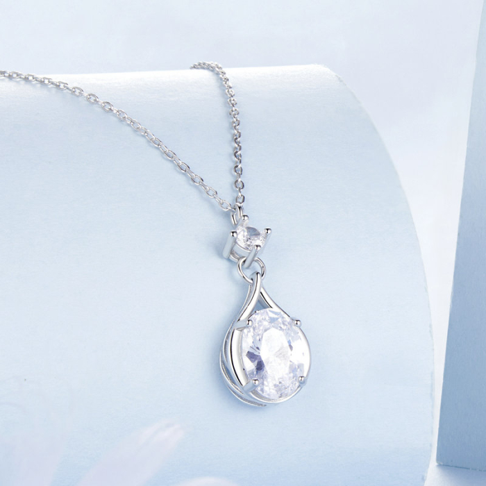 Colier din Argint Teardrop [3]
