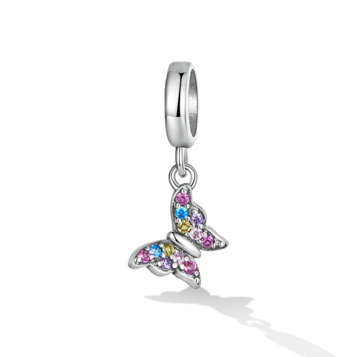 Talisman din Argint Butterfly tip Pandantiv [3]