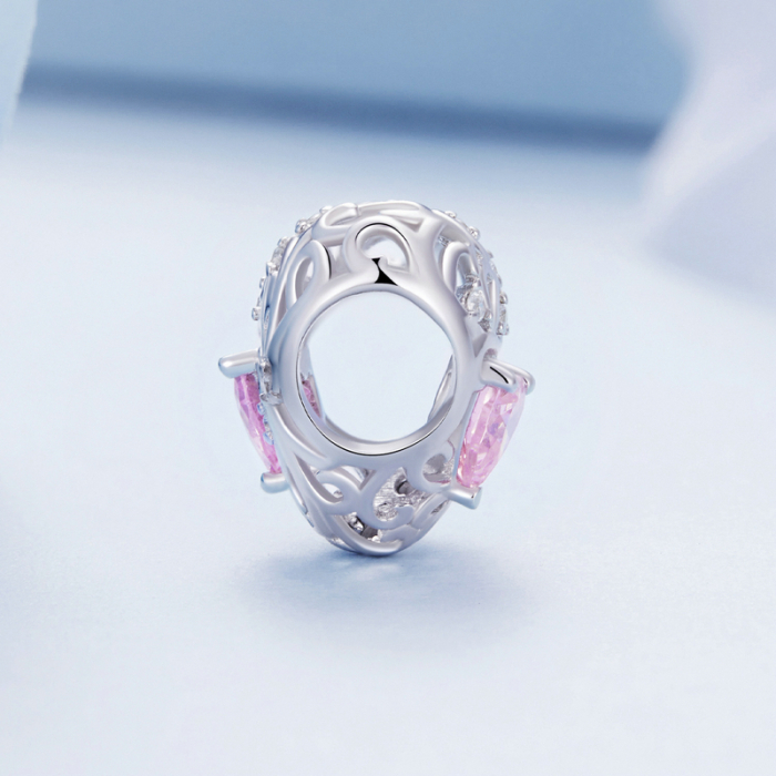 Talisman din Argint Pink Heart [4]