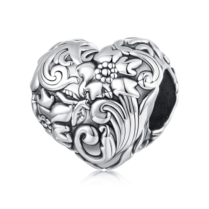 Talisman din Argint Vintage Heart [1]