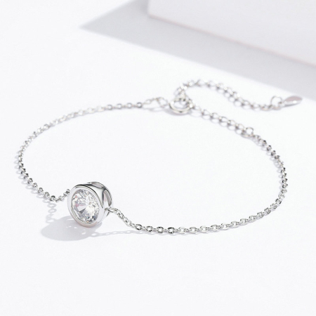 Bratara din Argint Round Crystal [3]