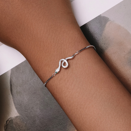 Bratara din Argint Snake [5]
