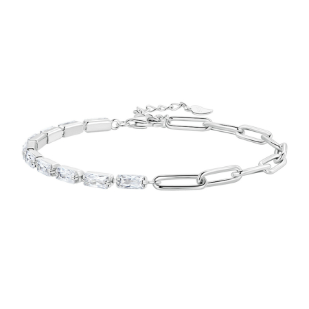 TOATE PRODUSELE - Bratara din Argint Tennis Baguette