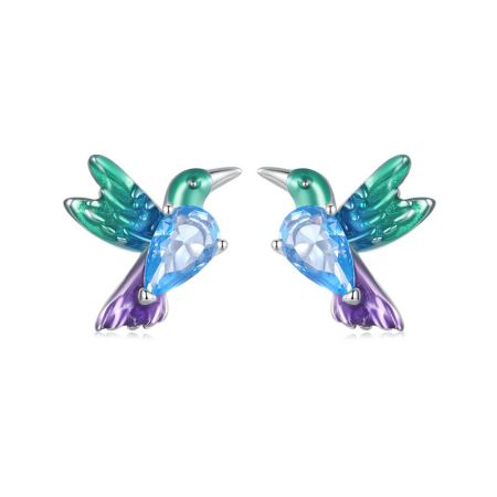 CERCEI - Cercei din Argint Colibri