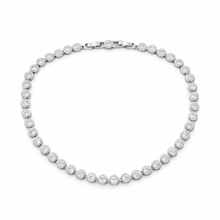 TOATE PRODUSELE - Colier Cristal cu Finisaj Argintiu