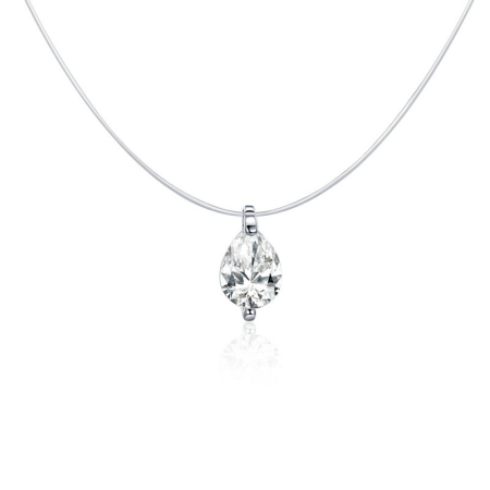 TOATE PRODUSELE - Colier din Argint Simple Teardrop