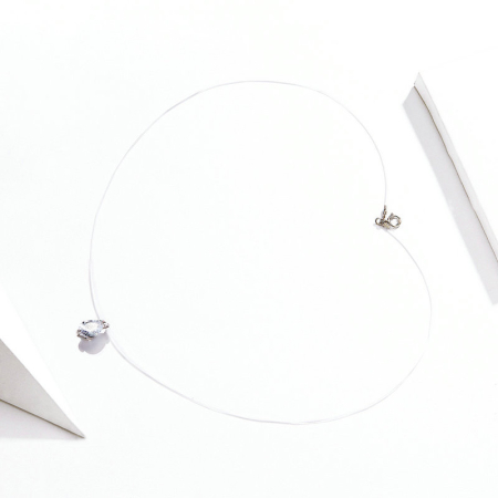 Colier din Argint Simple Teardrop [5]