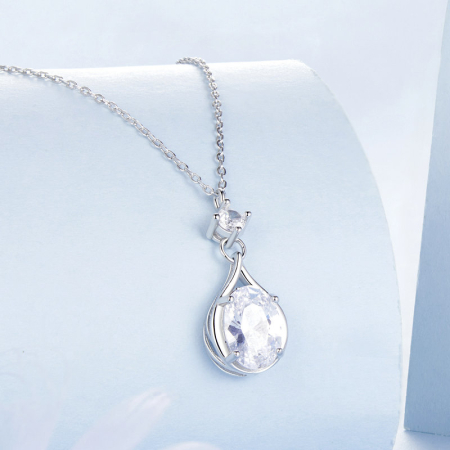 Colier din Argint Teardrop [2]