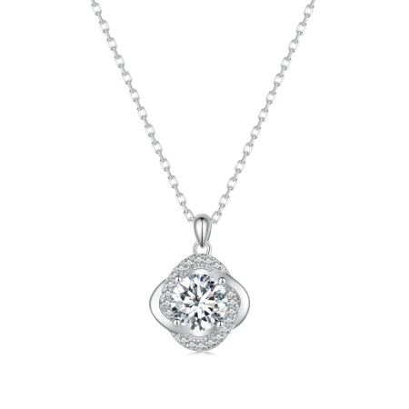 Colecția Moissanite ARGINT - Colier Moissanite Argint Radiance