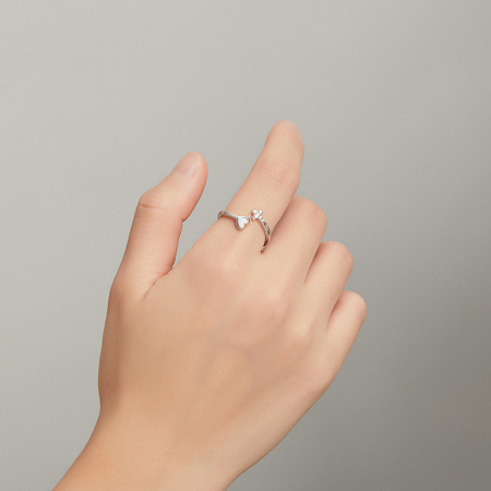 Inel reglabil din Argint Faith & Love [1]