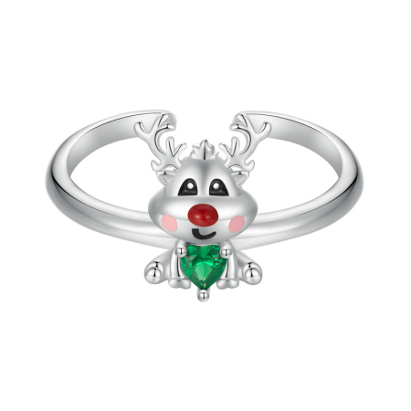 INELE - Inel reglabil din Argint Rudolph