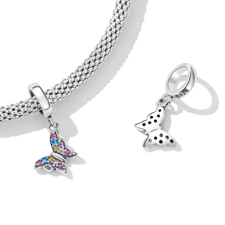 Talisman din Argint Butterfly tip Pandantiv [1]