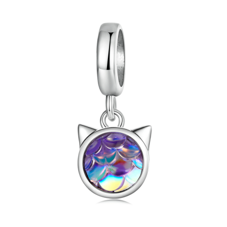 TALISMANE - Talisman din Argint Mystic Cat tip Pandantiv