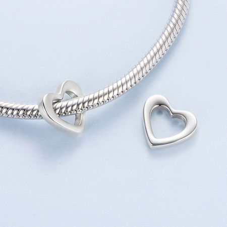 Talisman din Argint Simple Heart [4]