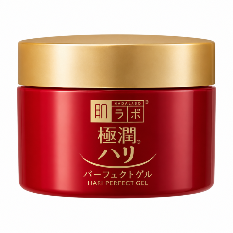 Gel-Crema - Hada Labo Gokujyun Hari Perfect Gel – gel-cremă de față 5 în 1 cu niacinamidă, 100 g