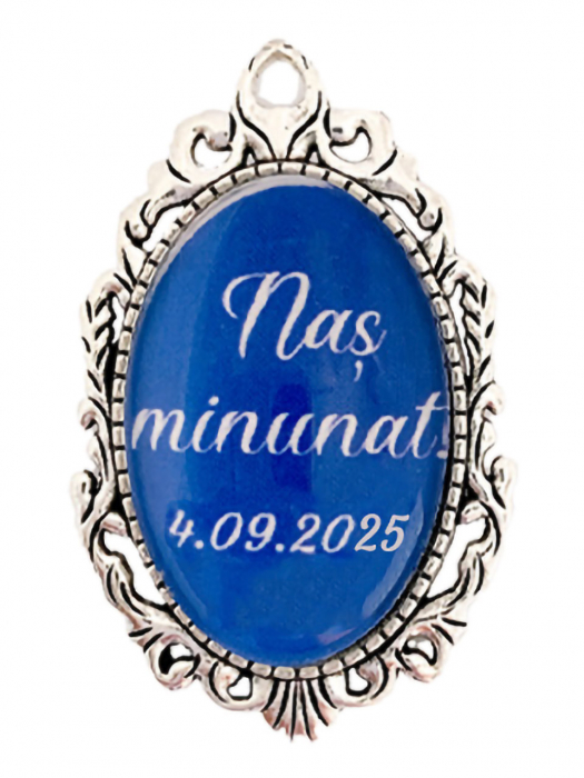 Brosa personalizata nunta nas minunat [1]
