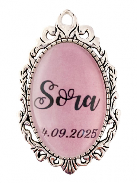 Brosa personalizata nunta pentru sora mirilor [1]