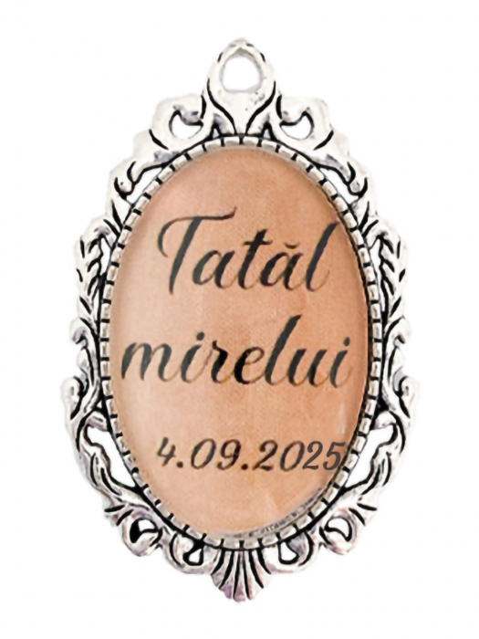 Brosa personalizata nunta tatal mirelui [1]