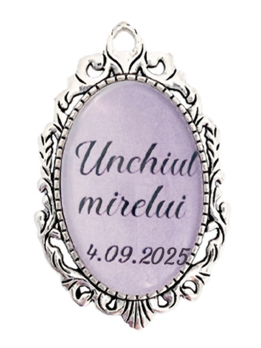 Brosa personalizata de nunta pentru unchiul mirelui [1]