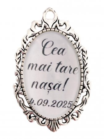 Brose - Brosa personalizata "Cea mai tare nasa"