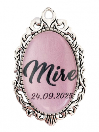 Brose - Brosa personalizata de nunta pentru mire