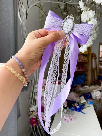 Brosa personalizata de nunta pentru surorile mirilor [1]