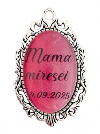 Brose - Brosa personalizata nunta mama miresei