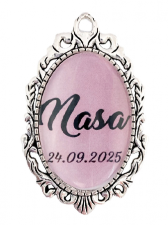 Brose - Brosa personalizata nunta pentru nasa