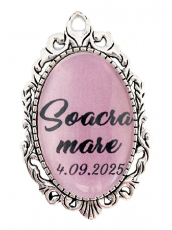 Brose - Brosa personalizata nunta pentru soacra mare