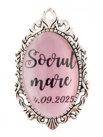 Brose - Brosa personalizata nunta pentru socrul mare