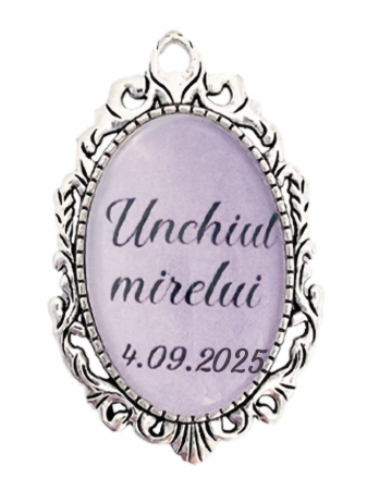 Brose - Brosa personalizata de nunta pentru unchiul mirelui