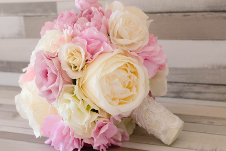 Buchet cu bujori ivoar pastel [3]