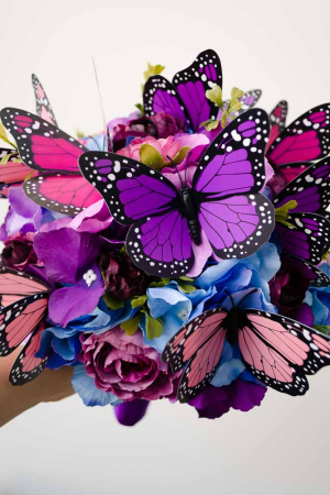 Buchet cu fluturi multicolori 2 [1]
